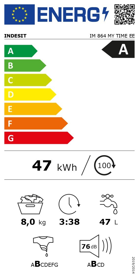 Kodumasinad | Pesumasin Indesit IM864 | Tehnomaan