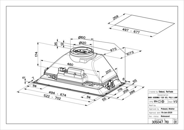 Kodumasinad | Õhupuhastaja Faber Inka Smart C LG A52 | Tehnomaan