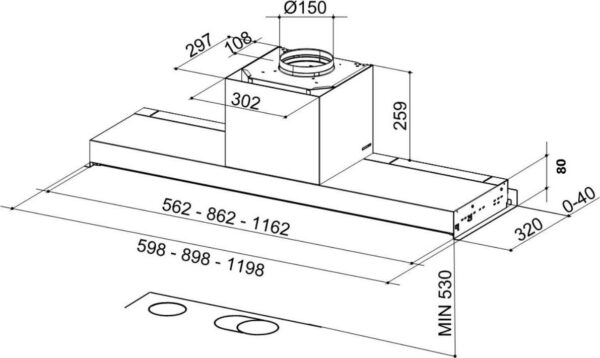 Kodumasinad | Õhupuhastaja Faber In-Nova Touch WH/X A60 valge | Tehnomaan