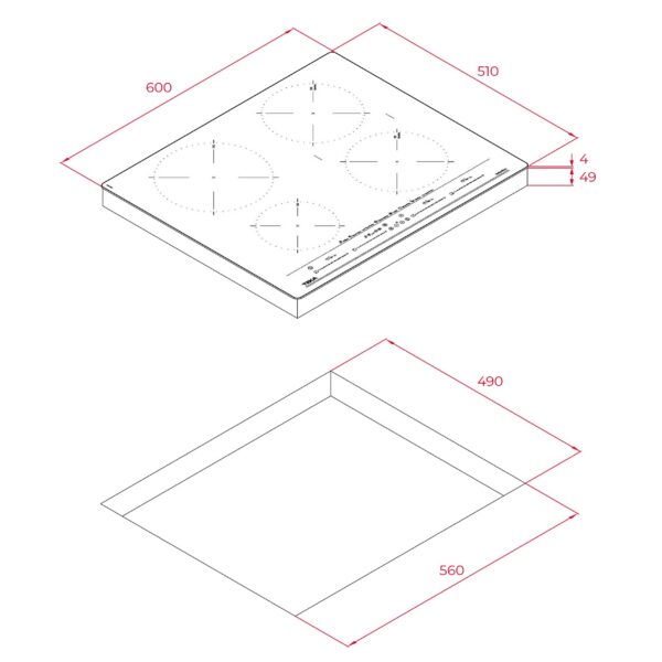 Kodumasinad | Induktsioonplaat Teka IZC 64630 MasterSense pärlihall | Tehnomaan