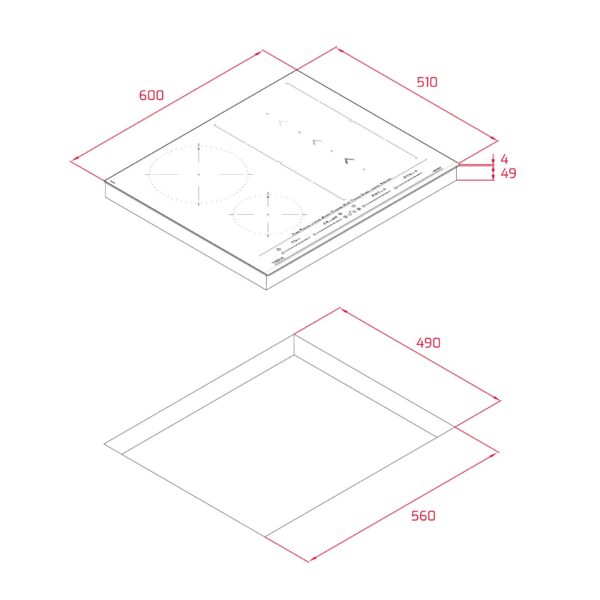 Kodumasinad | Induktsioonplaat Teka IZS 66800 MST BK | Tehnomaan