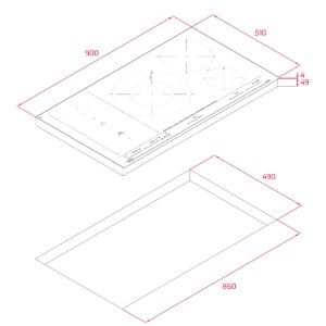 Kodumasinad | Induktsioonplaat Teka IZS 97630 MST BK | Tehnomaan
