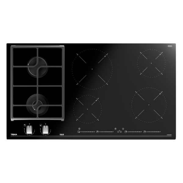 Kodumasinad | Gaasi-induktsioonplaat Teka JZC 96324 ABC BK | Tehnomaan
