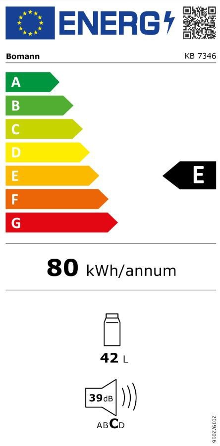 Kodumasinad | Jahekülmik Bomann KB7346W, valge | Tehnomaan