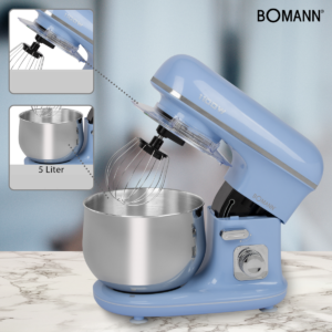 Kodumasinad | Multifunktsionaalne mikser 5 L Bomann KM6030CBBL, sinine | Tehnomaan