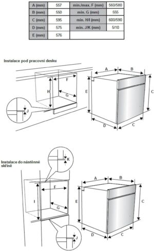 Kodumasinad | Integreeritav ahi Kluge KTE1010B | Tehnomaan