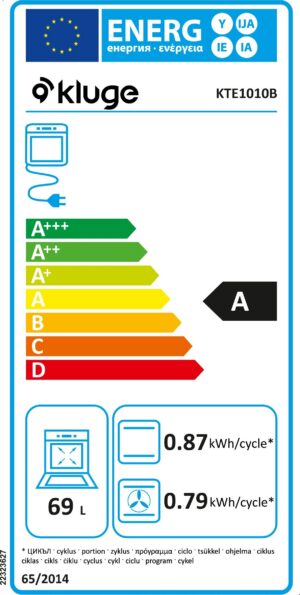 Kodumasinad | Integreeritav ahi Kluge KTE1010B | Tehnomaan