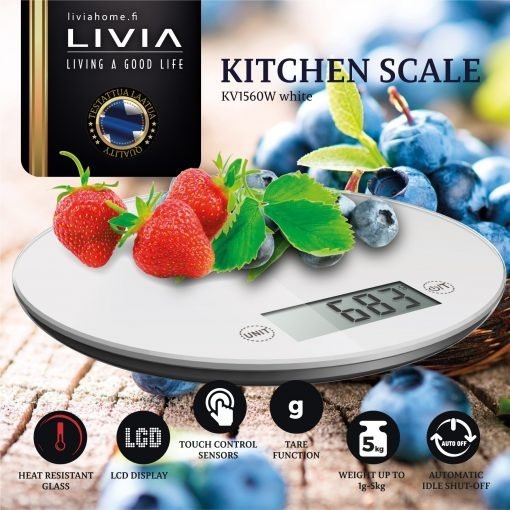 Kodumasinad | Köögikaal Livia KV1560W | Tehnomaan