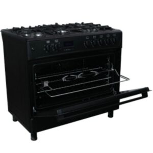 Kodumasinad | Gaasipliit elektriahjuga Ravanson Modern KWGEK90B, must | Tehnomaan