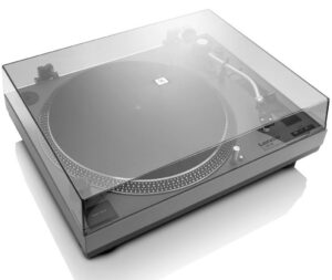 Kodumasinad | Vinüülplaadimängija eelvõimendi ja otseveomootoriga Lenco L3810GY, hall | Tehnomaan