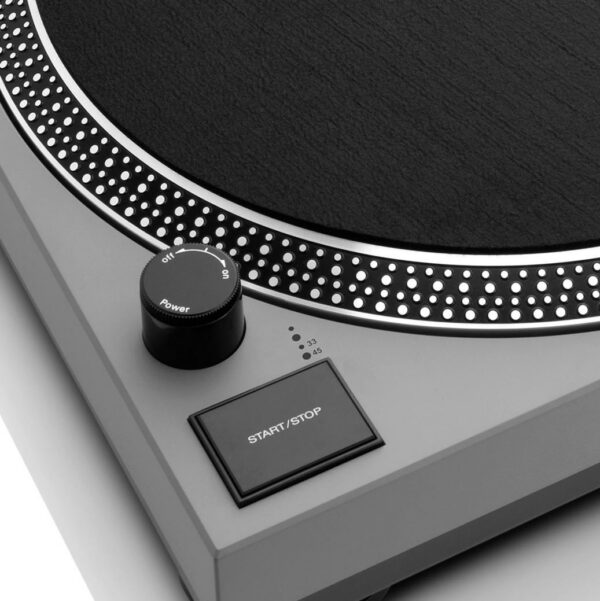 Kodumasinad | Vinüülplaadimängija eelvõimendi ja otseveomootoriga Lenco L3810GY, hall | Tehnomaan