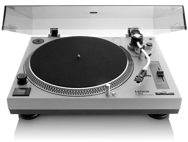 l3810gy.jpg Kodumasinad | Vinüülplaadimängija eelvõimendi ja otseveomootoriga Lenco L3810GY, hall | Tehnomaan