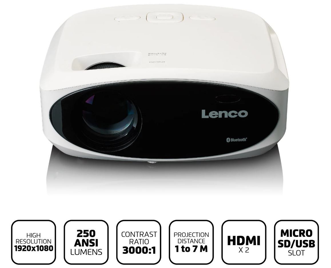 Kodumasinad | Projektor Lenco LPJ900WH | Tehnomaan