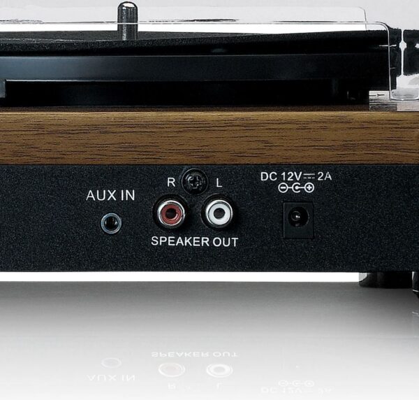 Kodumasinad | Vinüülplaadimängija 2 kõlari ja BT ühendusega Lenco LS100WD, puit | Tehnomaan