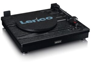 Kodumasinad | Vinüülplaadimängija 2 kõlari ja BT ühendusega Lenco LS101BK, must | Tehnomaan