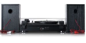 Kodumasinad | Vinüülplaadimängija 2 kõlari ja BT ühendusega Lenco LS101BK, must | Tehnomaan