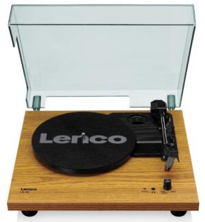 Kodumasinad | Vinüülplaadimängija 2 kõlariga Lenco LS10WD, puit | Tehnomaan