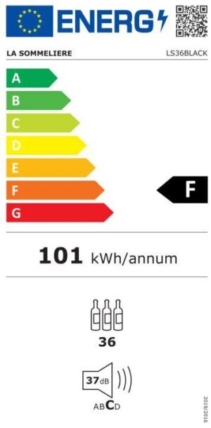 Kodumasinad | Veinikülmik La Sommeliere LS36BLACK | Tehnomaan