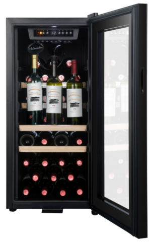 Kodumasinad | Veinikülmik vaakumpumbaga La Sommelière LS38BLACK | Tehnomaan