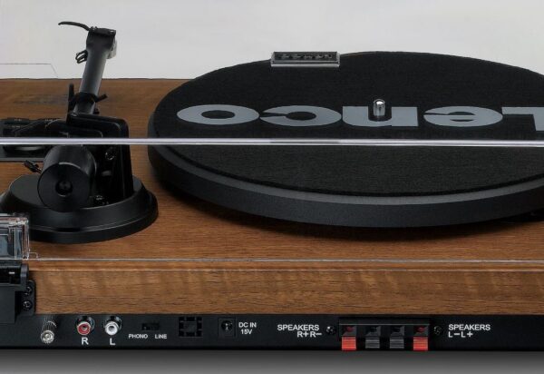 Kodumasinad | Vinüülplaadimängija väliste kõlarite ja BT ühendusega Lenco LS480WD, puit | Tehnomaan