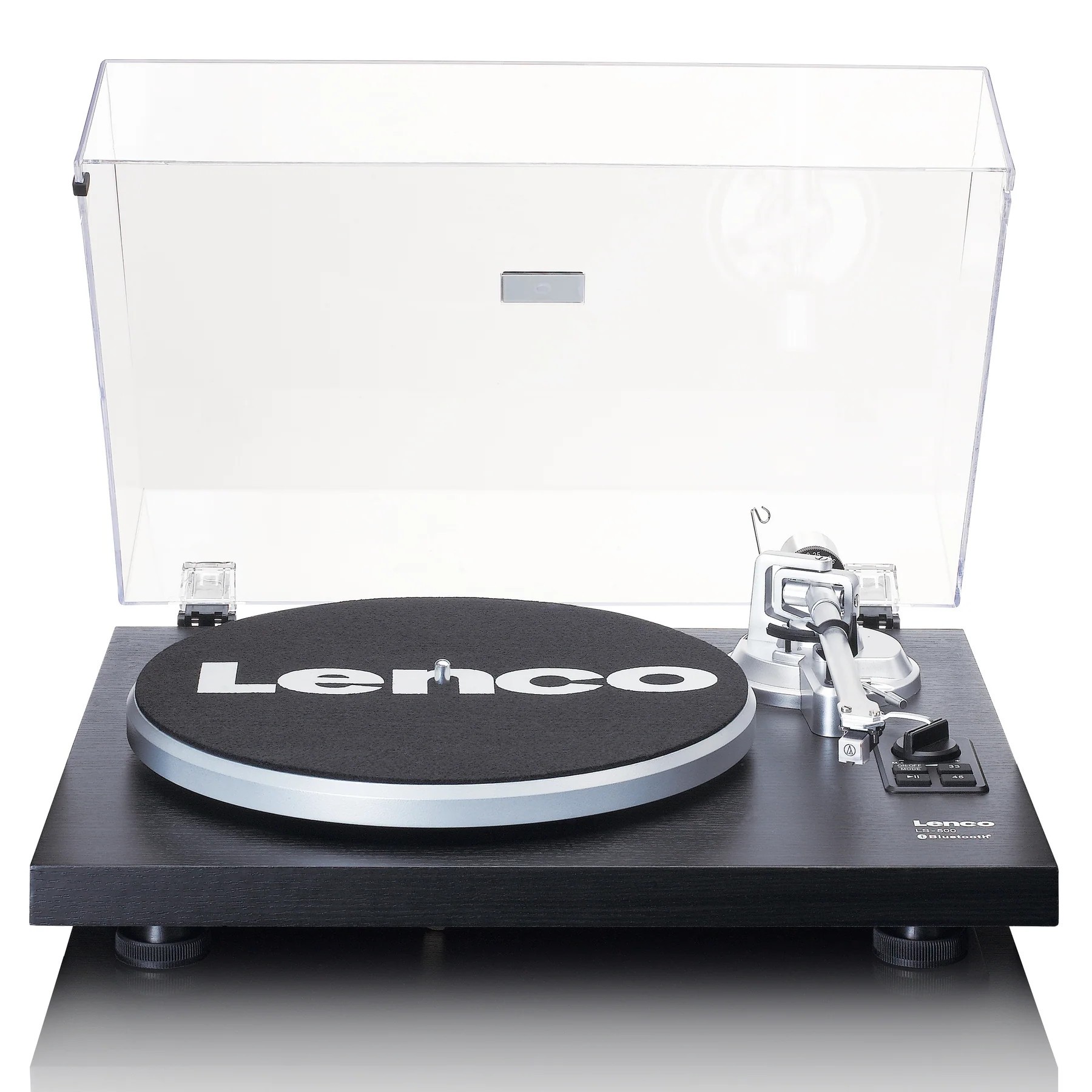 Kodumasinad | Hi-Fi vinüülplaadimängija väliste kõlaritega Lenco LS500BK must | Tehnomaan