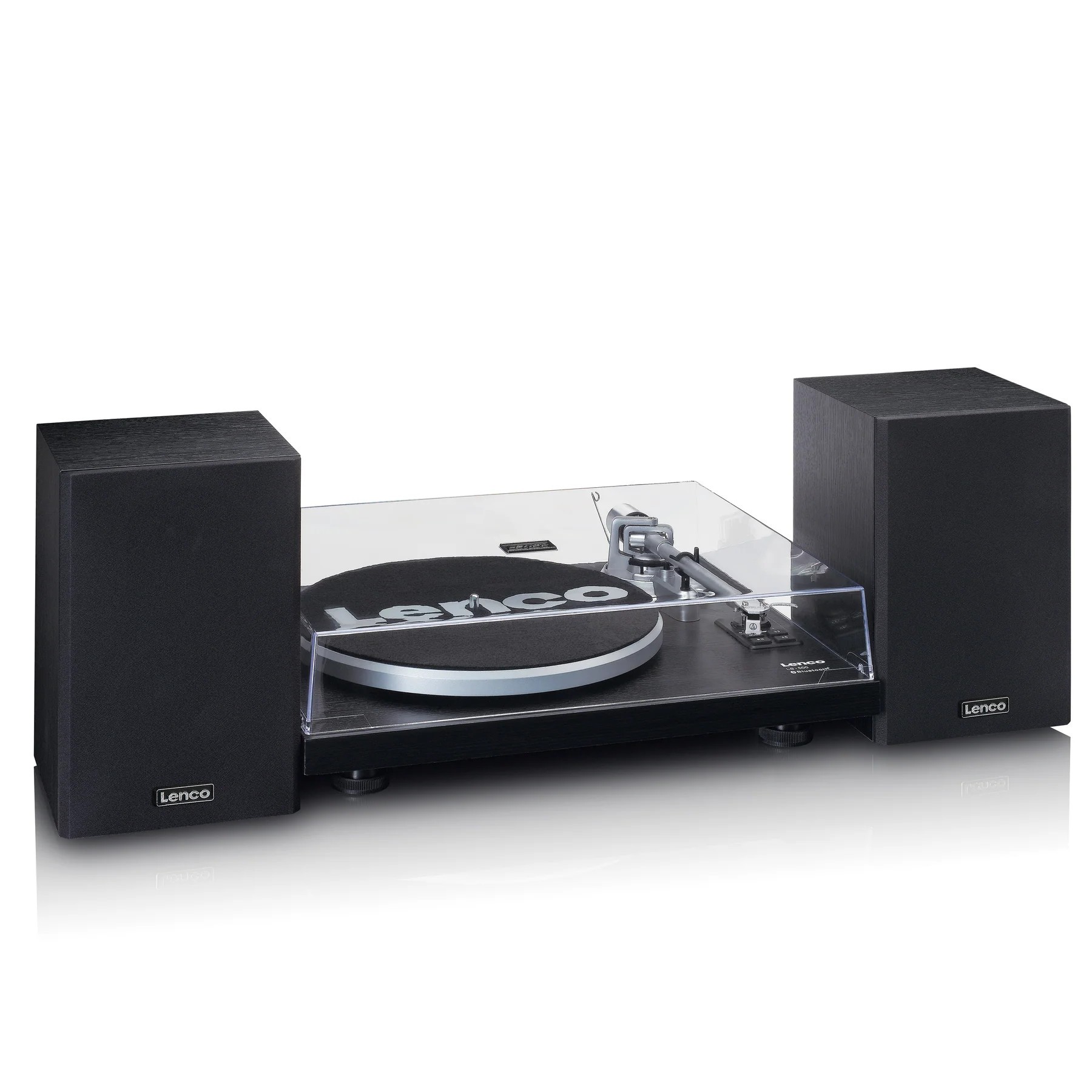 Kodumasinad | Hi-Fi vinüülplaadimängija väliste kõlaritega Lenco LS500BK must | Tehnomaan