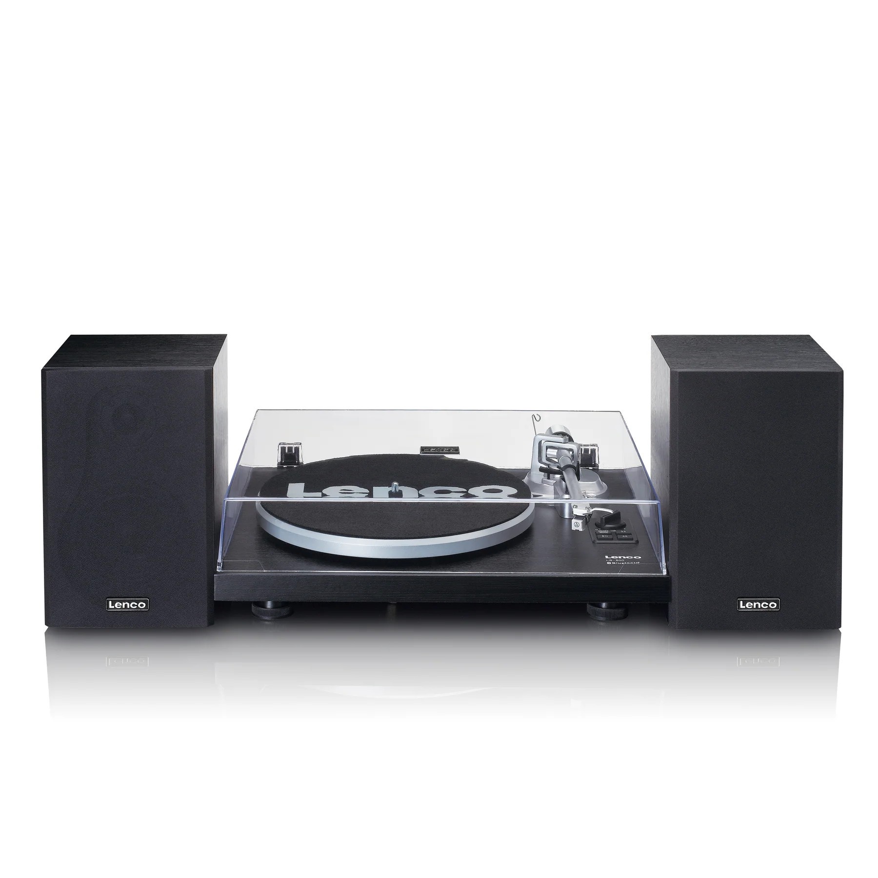 Kodumasinad | Hi-Fi vinüülplaadimängija väliste kõlaritega Lenco LS500BK must | Tehnomaan