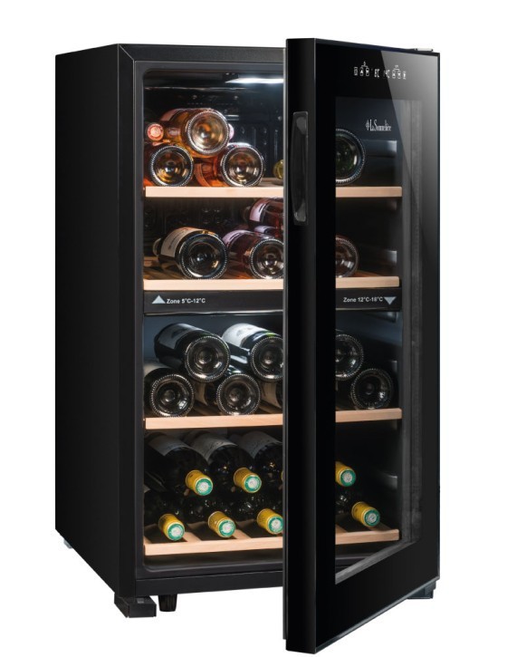 Kodumasinad | Veinikülmik La Sommeliere LS512ZBLACK, must | Tehnomaan