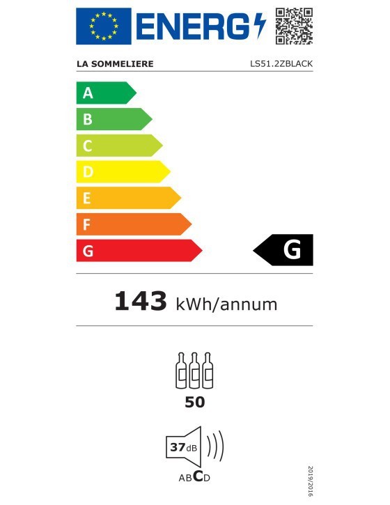 Kodumasinad | Veinikülmik La Sommeliere LS512ZBLACK, must | Tehnomaan