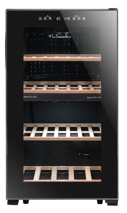 ls512zblack.jpg Kodumasinad | Veinikülmik La Sommeliere LS512ZBLACK, must | Tehnomaan