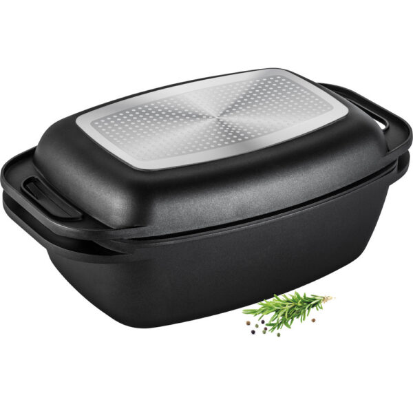 Kodumasinad | Haudepott kaanega-grillpann Double 9l/3l Lamart LT1105 | Tehnomaan