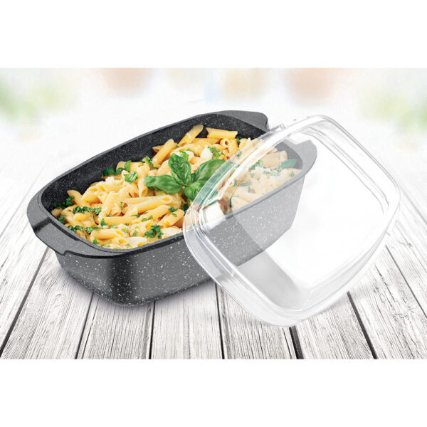 Kodumasinad | Ahjuvorm klaasist kaanega Rock 7,5l Lamart LT1156 | Tehnomaan