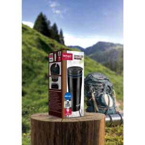 Kodumasinad | Termotass 360ml Manq Lamart LT4050, must/sinine | Tehnomaan