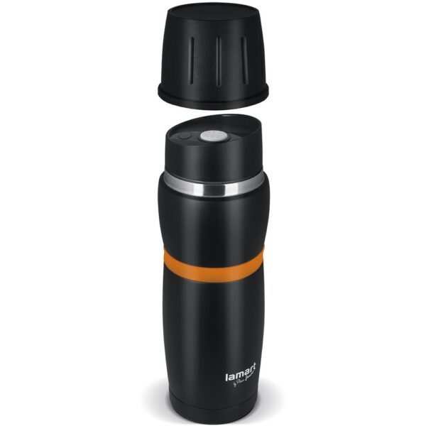 Kodumasinad | Termos 480ml Cup Lamart LT4054, must | Tehnomaan