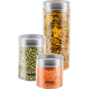 Kodumasinad | Säilituspurkide 3-osaline komplekt Can Lamart LT6010 | Tehnomaan