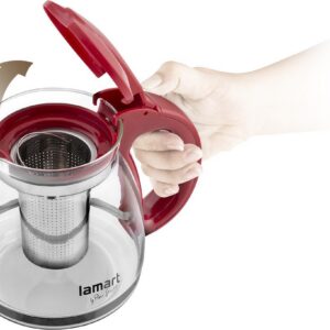Kodumasinad | Klaaskann teesõelaga 1,5L Lamart LT7074 | Tehnomaan