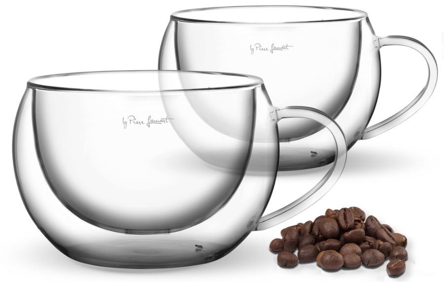 lt9012.jpg Kodumasinad | Boorsilikaadist cappuccino tassid 2x270ml Vaso Lamart LT9012 | Tehnomaan