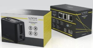 Kodumasinad | Röster Livia LTS201, must | Tehnomaan