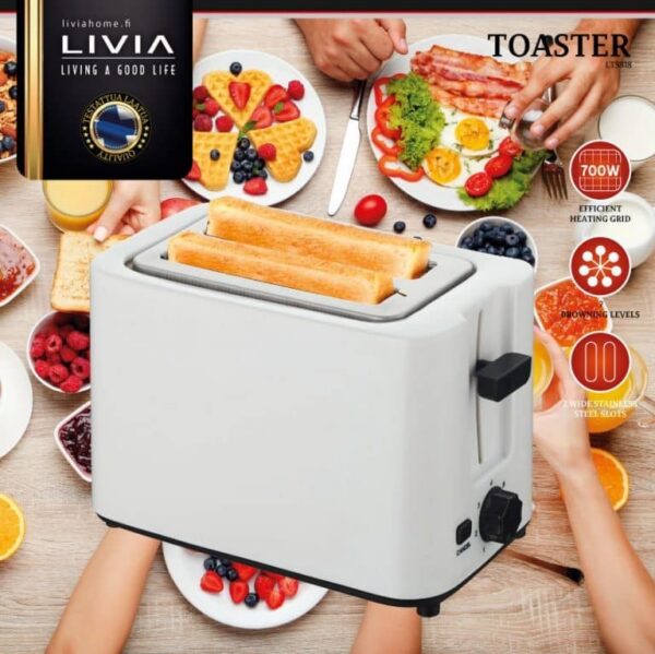 Kodumasinad | Röster Livia LTS818W, valge | Tehnomaan