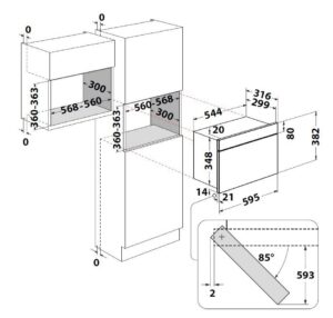Kodumasinad | Integreeritav mikrolaineahi Whirlpool MBNA900B | Tehnomaan