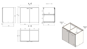 Kodumasinad | Miniköök valamu ja keraamilise plaadiga | Tehnomaan