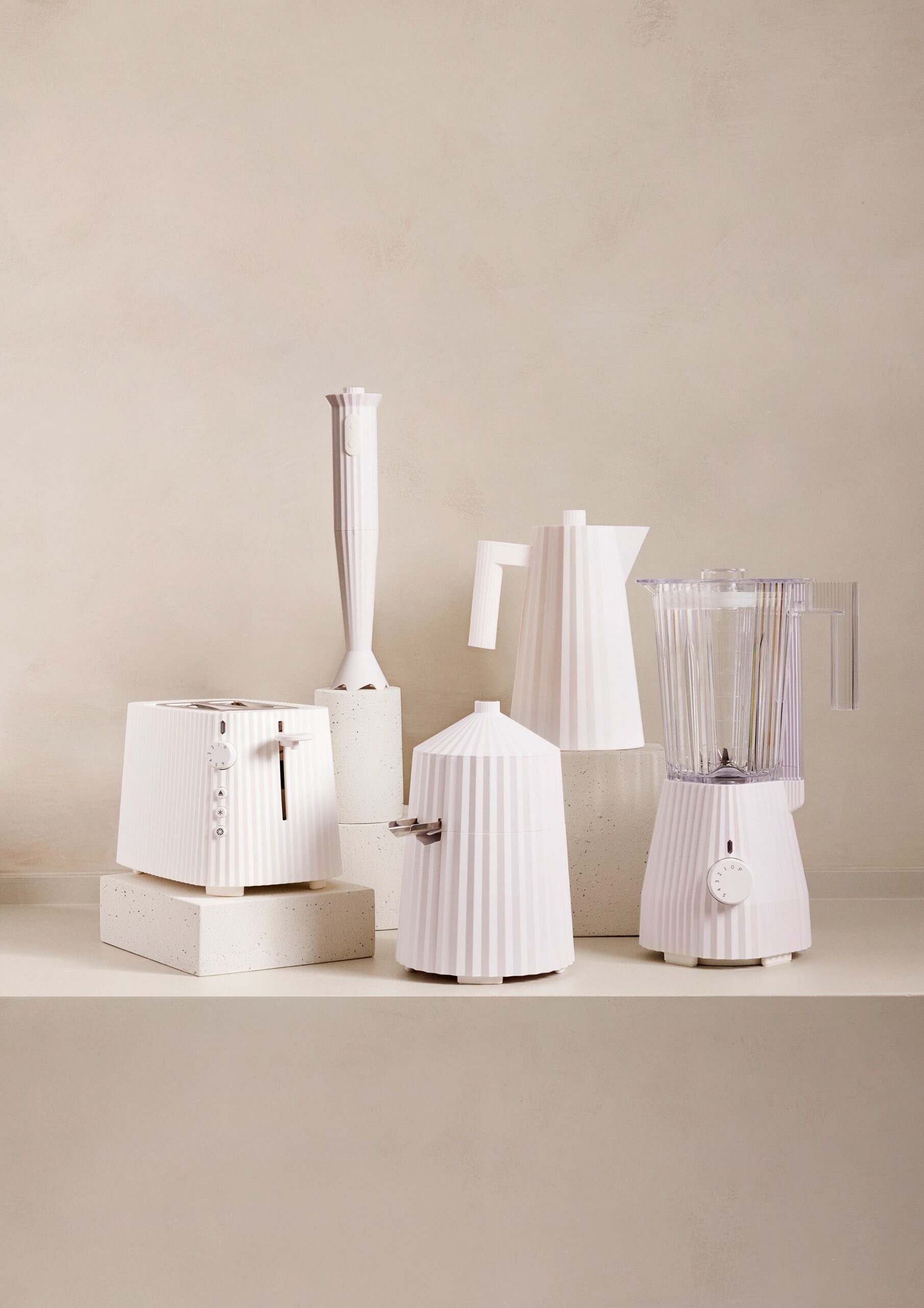 Kodumasinad | Veekeetja Plisse 1,7 L Alessi MDL06W, valge | Tehnomaan