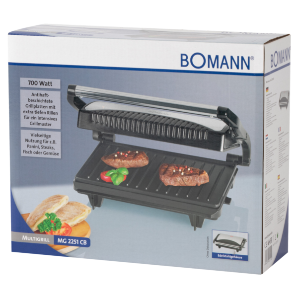 Kodumasinad | Kontaktgrill Bomann MG2251CB | Tehnomaan