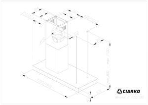 Kodumasinad | Õhupuhastaja Ciarko Design Minimal 2 120 cm | Tehnomaan
