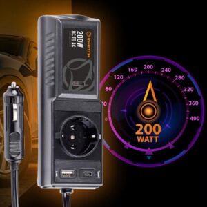 Vooluinverter 200 W Manta MPI200C - Image 4