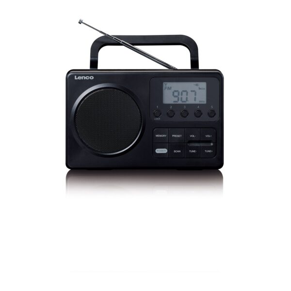 Kodumasinad | Raadio Lenco MPR035BK, must | Tehnomaan