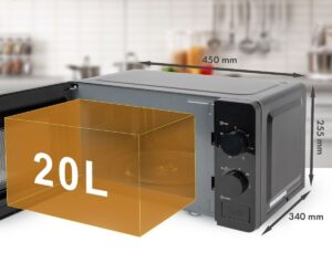 Kodumasinad | Mikrolaineahi Bomann MW6014CB must | Tehnomaan