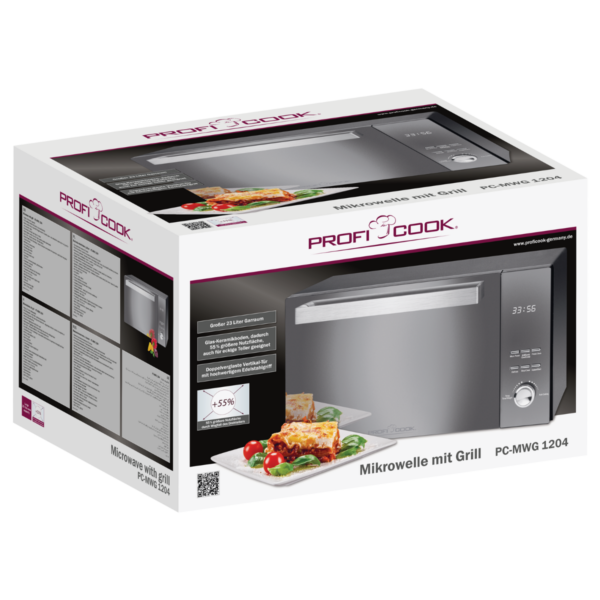 Kodumasinad | Mikrolaineahi vertikaalselt avaneva uksega Proficook MWG1204 | Tehnomaan