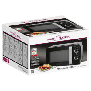 Kodumasinad | Mikrolaineahi ProfiCook MWG1208 must | Tehnomaan
