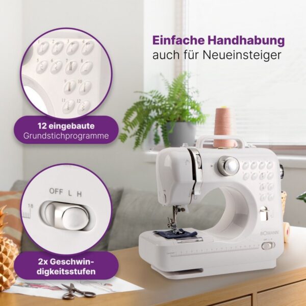 Kodumasinad | Õmblusmasin Bomann NM6063CB | Tehnomaan